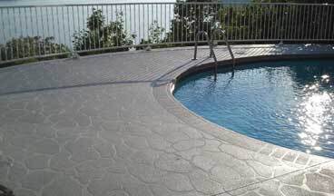 concrete overlay around pool concrete overlay around pool