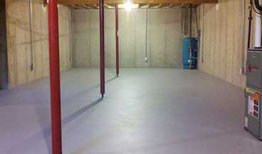 basement concrete floor epoxy
