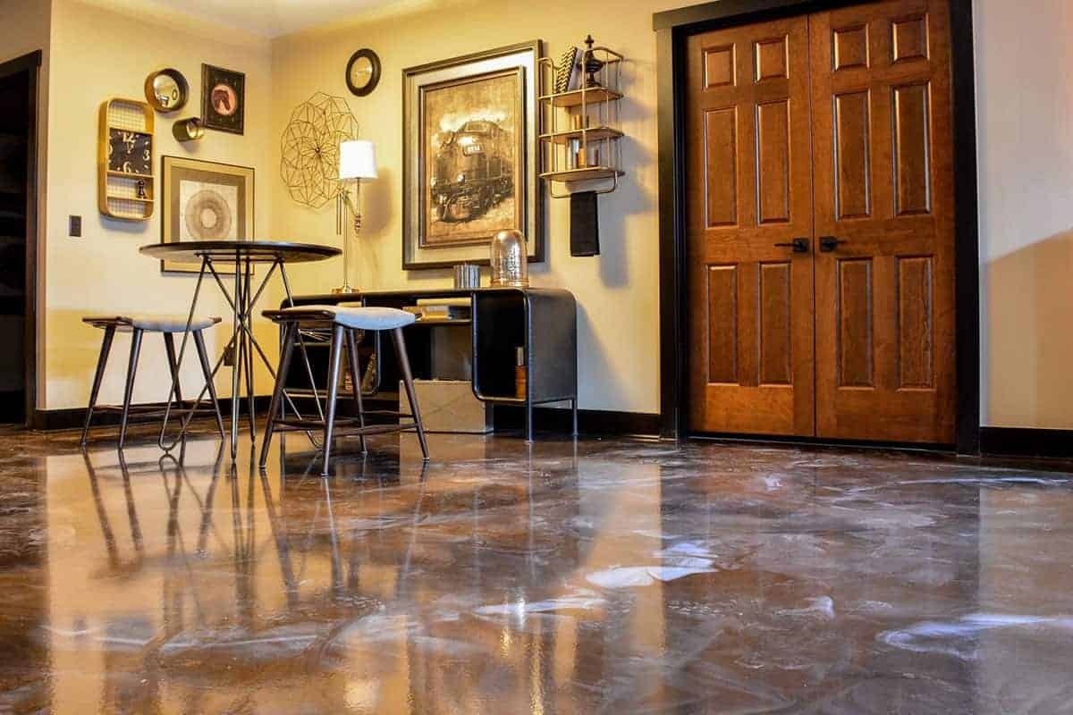 basement epoxy flooring
