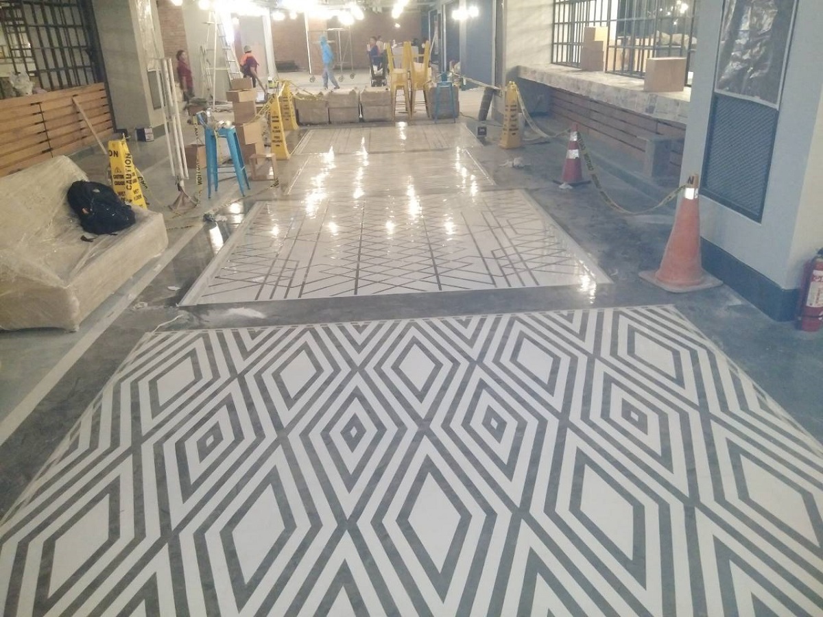 customized epoxy flooring Pool Deck Resurfacing