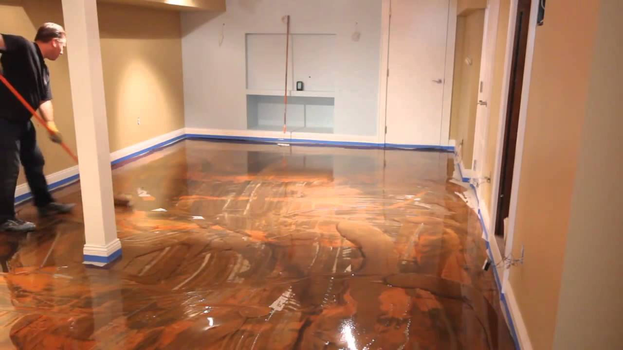 metallic epoxy Refreshing