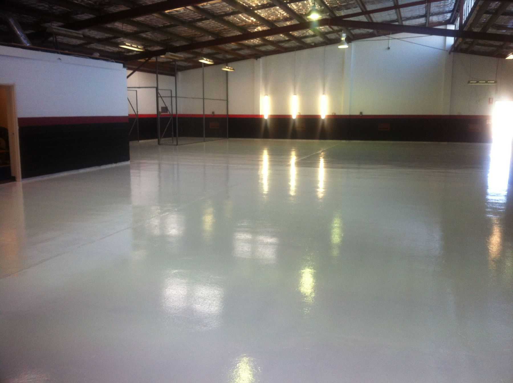warehouse concrete epoxy